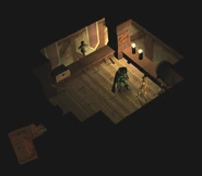 A slave inside the wagon