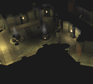 The laundry in the cellars