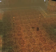 A warrior lies defeated