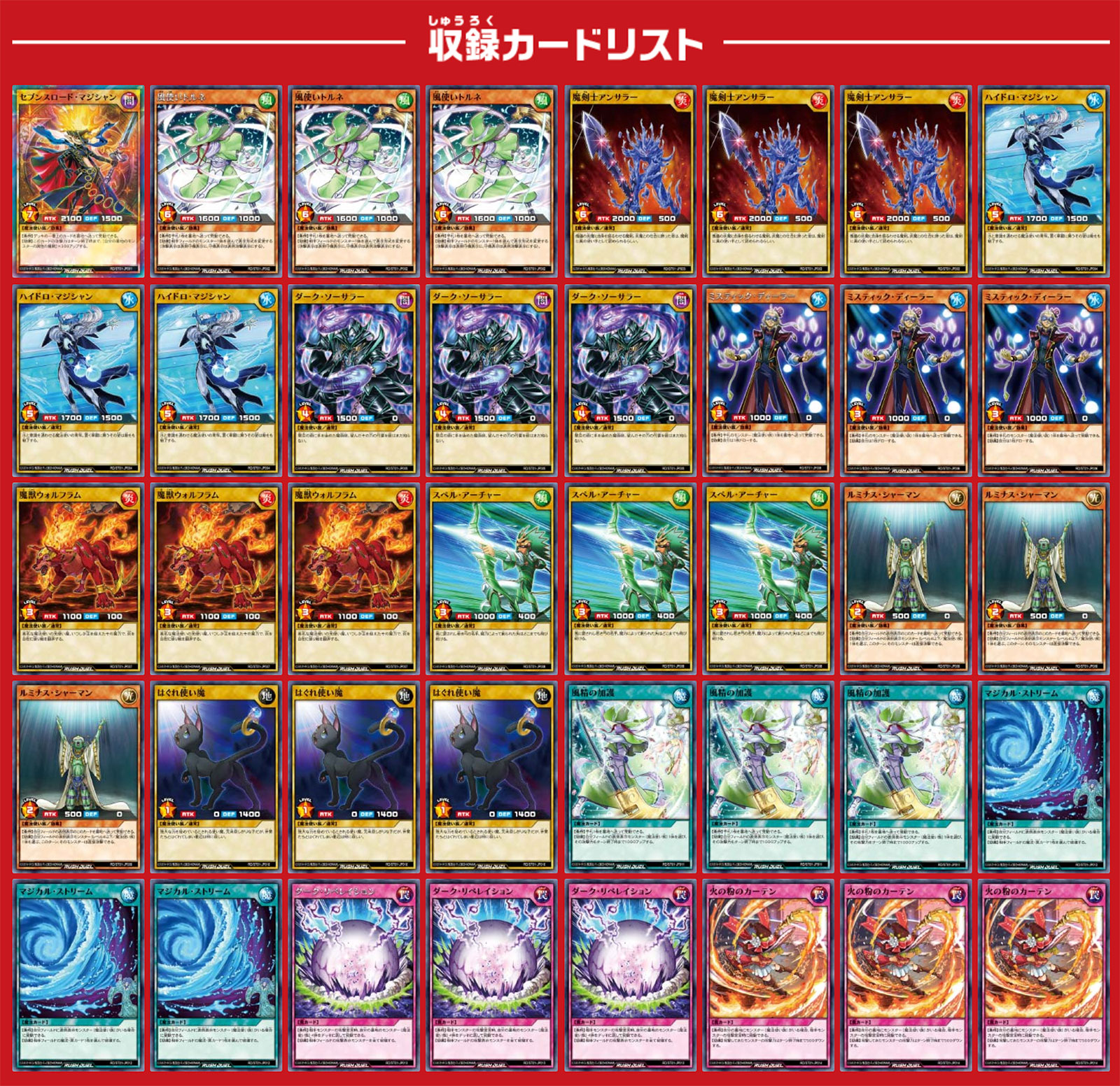 Rush Duel Yuga Starter Deck Full List Fandom 