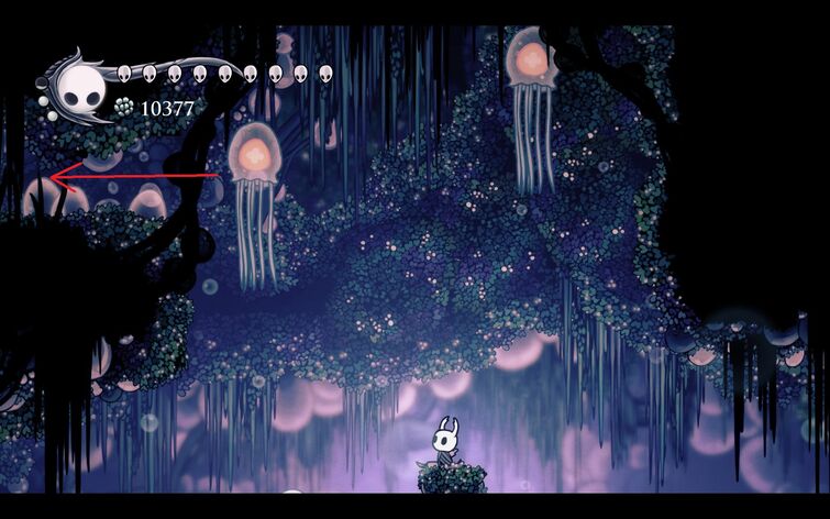 Туманный каньон карта hollow knight hollow