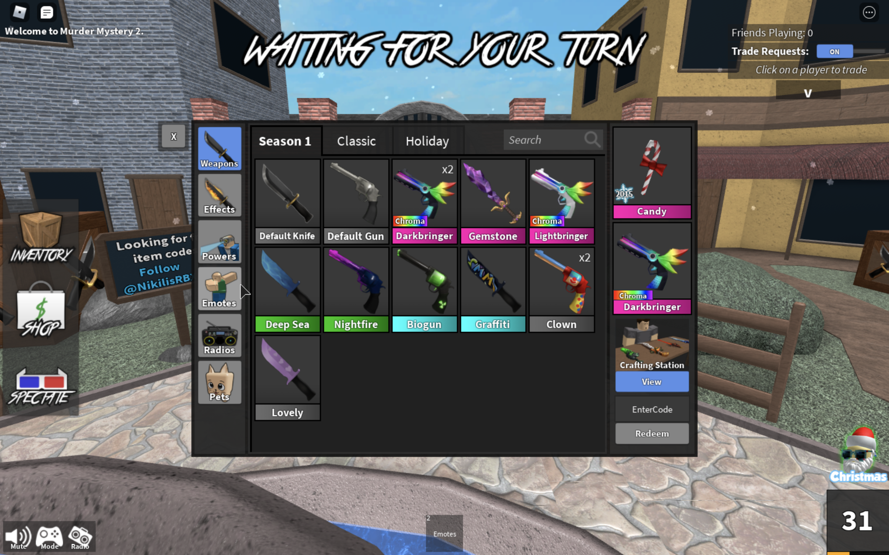 Trading mm2 , looking for overpays only. : r/MurderMystery2