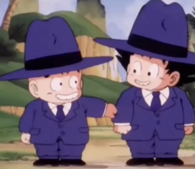 So we not talking about how drip goku and drip krillin is cannon⁉️ Fandom