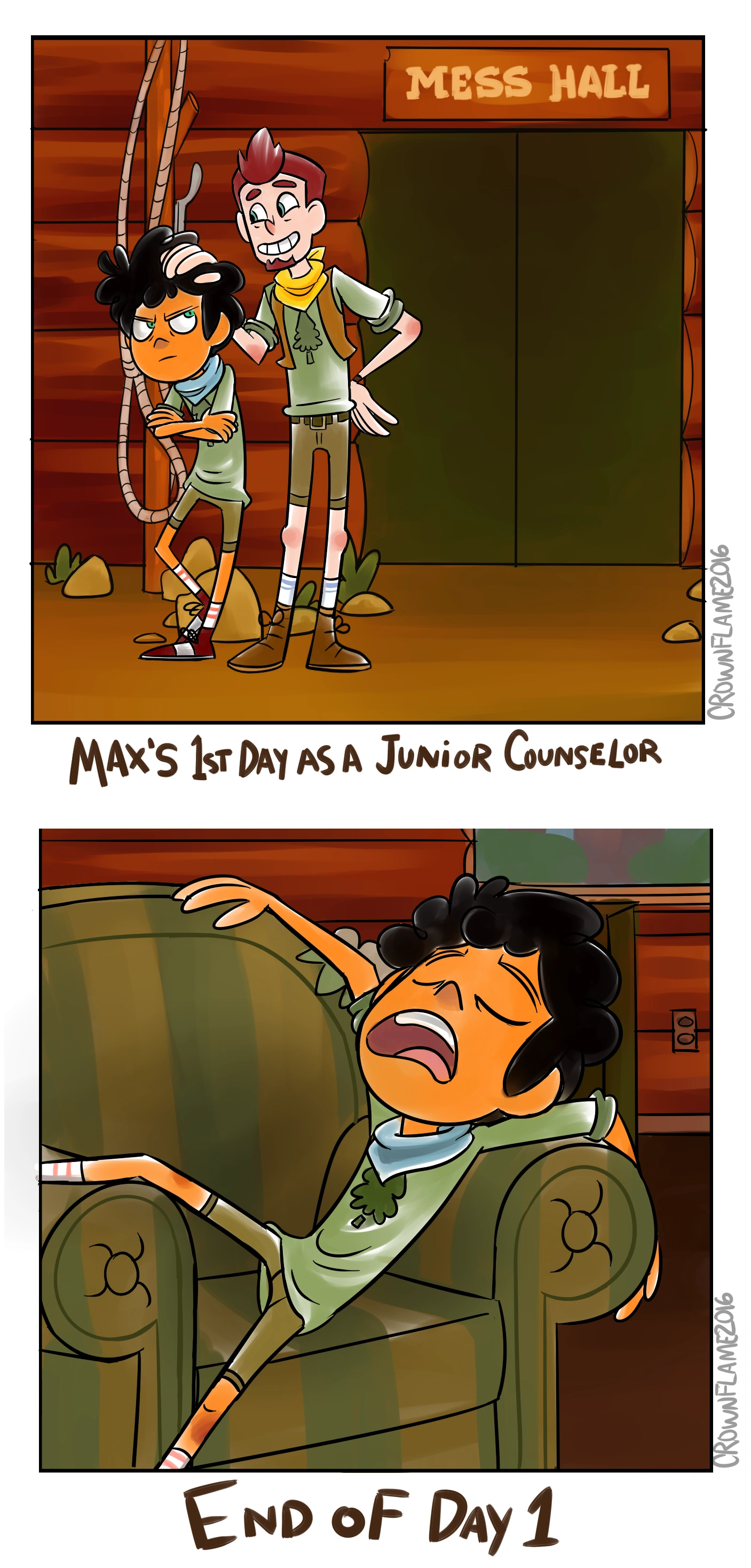 If Max Was a Camp Campbell Counselor... Fandom