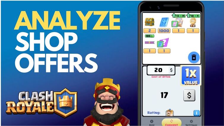 Shop Analyzer for Clash Royale [DOWNLOAD IN DESCRIPTION]