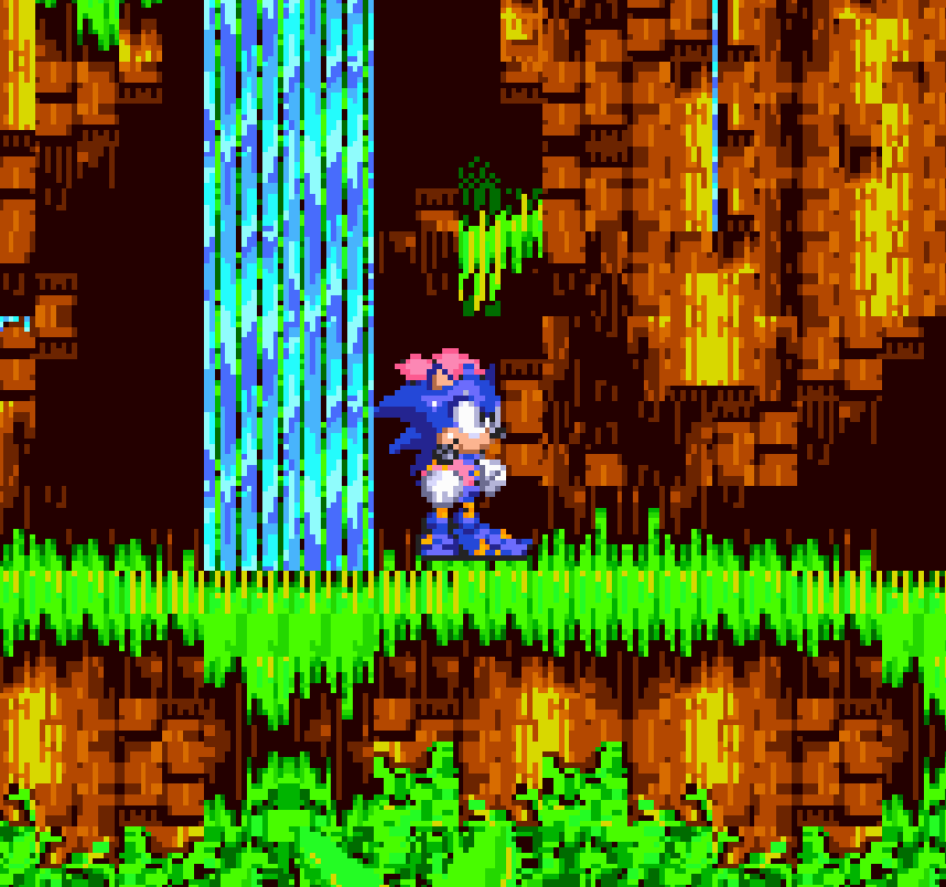 Sonic 3 A.I.R With Better Sonic Sprites 