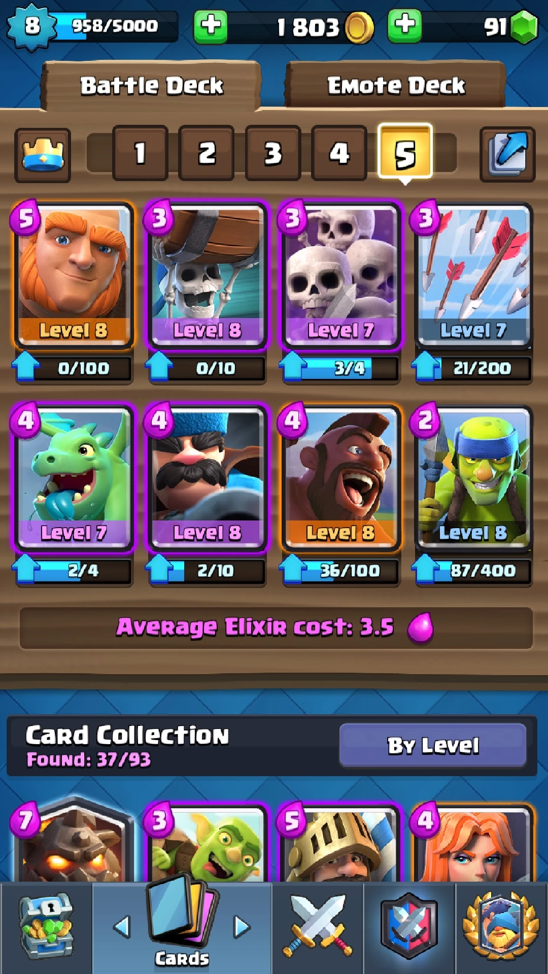 Clear all card slots so it 9s Easter to build a deck | Fandom