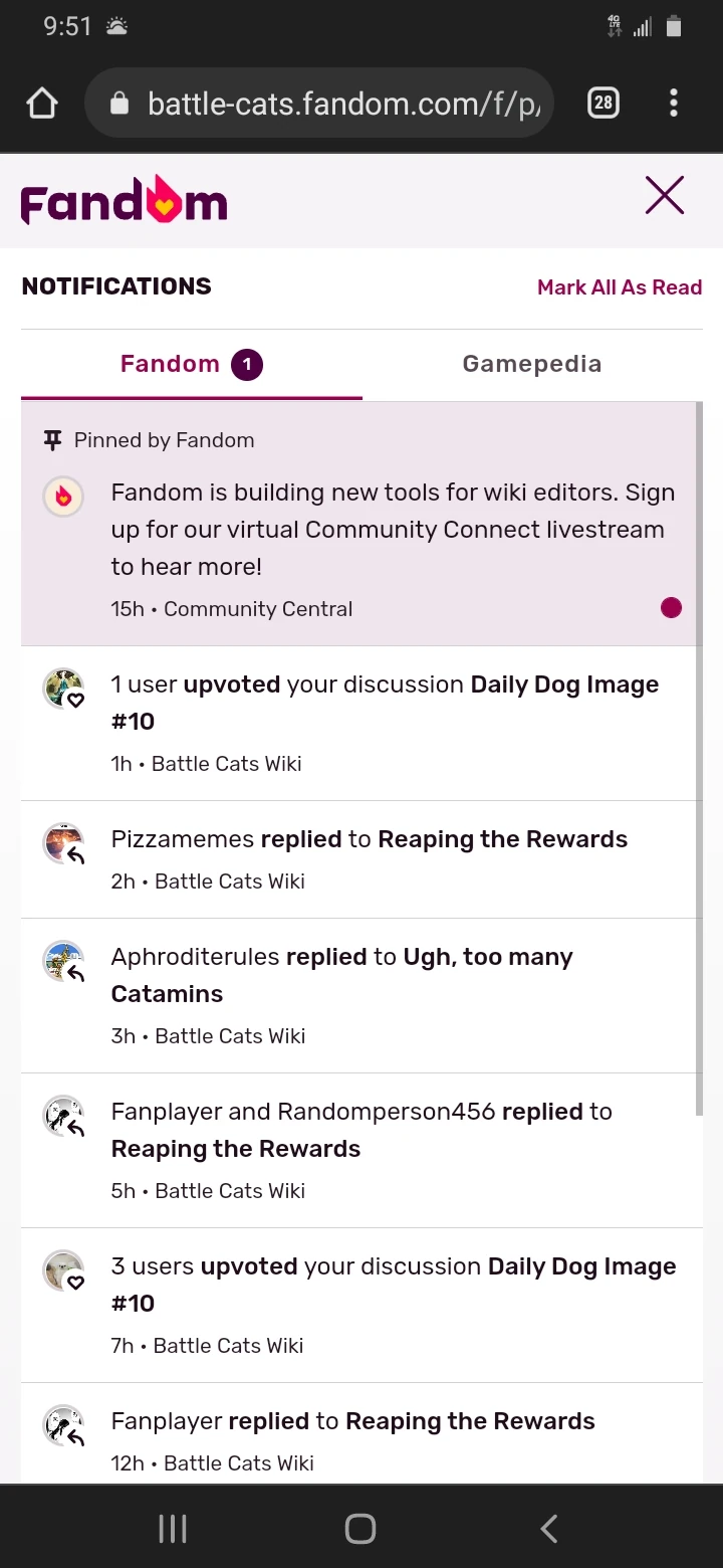 Fandom Update Fandom