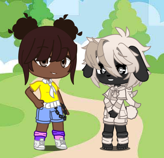 I made Amanda and Wooly from Amanda The Adventurer because i felt like