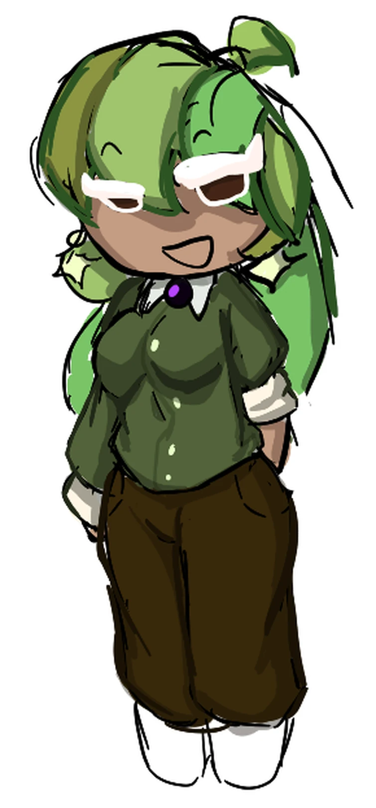 genderbent herb cookie fullbody (+random outfit idk) Fandom