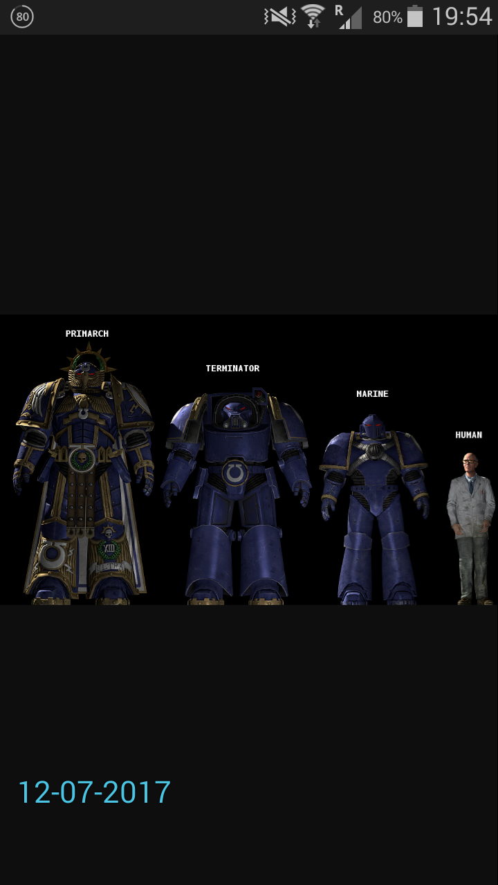 how big are the primarch models