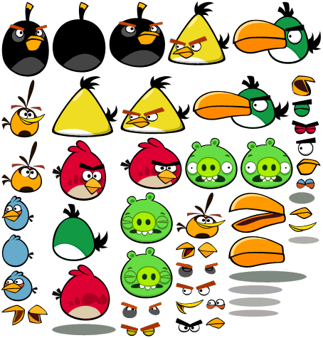 Angry birds спрайты для рисуем мультфильмы