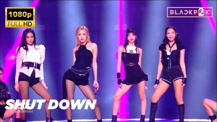 BLACKPINK - 'SHUT DOWN' Live GALA DES PIÈCES JAUNES