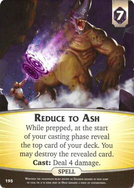 Reduce to Ash