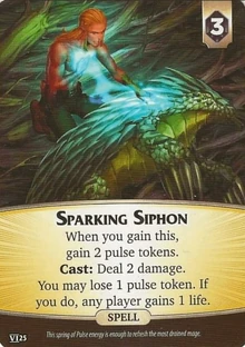 Sparking Siphon