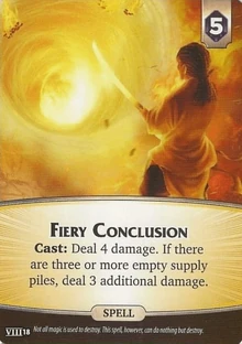 Fiery Conclusion