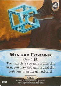 Manifold Container