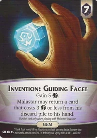 Invention- Guiding Facet