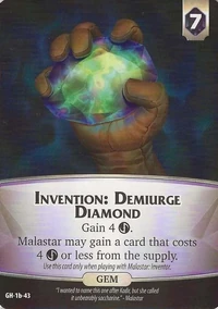 Invention- Demiurge Diamond
