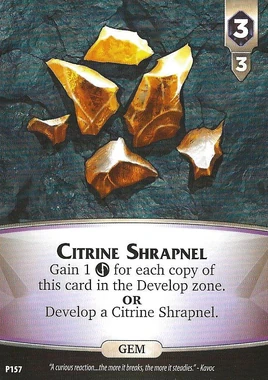 Citrine Shrapnel