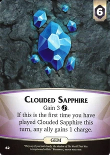 Clouded Sapphire
