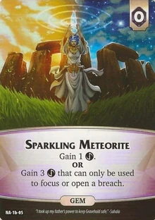 Sparkling Meteorite