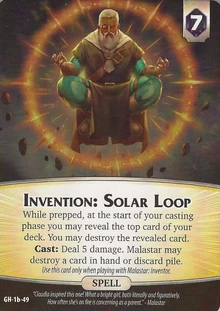 Invention- Solar Loop