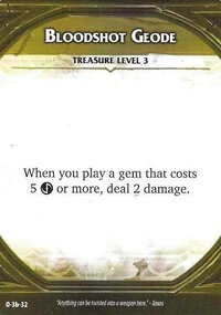 Bloodshot Geode