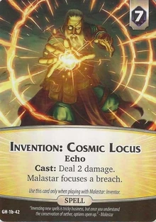 Invention- Cosmic Locus