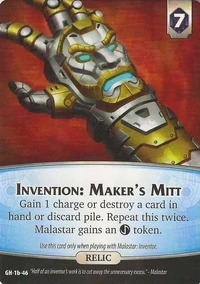 Invention- Maker's Mitt