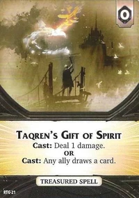 Taqren's Gift of Spirit