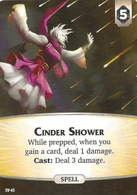Cinder Shower
