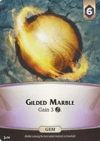 Gilded Marble
