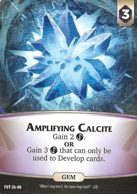 Amplifying Calcite