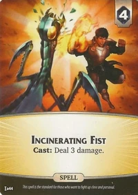 Incinerating Fist