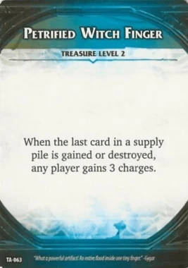 Petrified Witch Finger