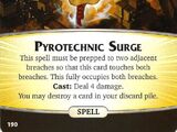 Pyrotechnic Surge
