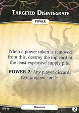 Targeted Disintegrate