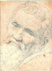 Michelango Portrait by Volterra