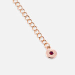 Winter Birthday Necklace - Pink Gold 3