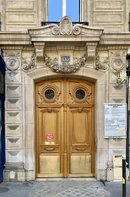 Door of Boulevard Haussmann no. 133, Paris, 1868, unknown architect.jpeg (2.8 MB) Door of Boulevard Haussmann no. 133, Paris, 1868, unknown architect, an example of Neoclassical architecture