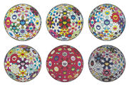 "Flower Ball" series by Takashi Murakami (2002)