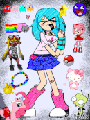 Scenecore Sky (FNF) by Jadethemogirl2008 on DeviantArt