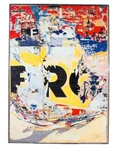 "Avenue de la Liberté (Charenton)" by Jacques Villeglé