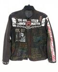 A battle jacket, which are common in the punk scene.