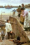 "Between The Tides" by Walter Langley (1901)