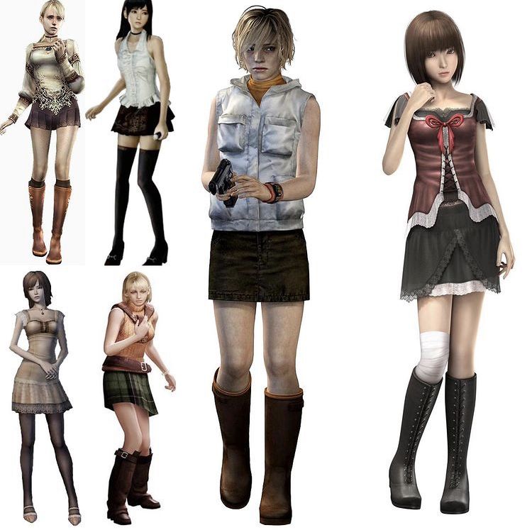 Female Horror Game Protagonist Fashion Aesthetics Wiki Fandom