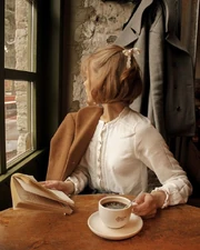 Light ac.jpg (67 KB) Drinking coffee