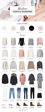 Capsule wardrobe for winter