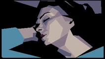 A still from the Amiga demo titled "Eon" by the demoscene group The Black Lotus (TBL).